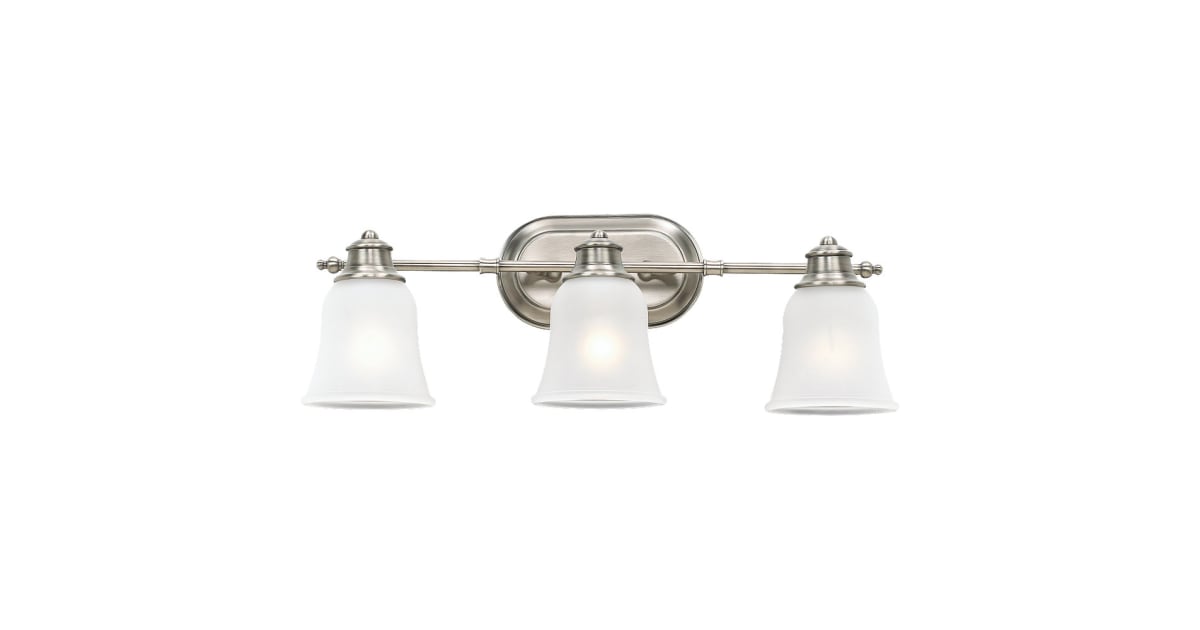 Sea Gull Lighting Hunnington 3-Light Vanity