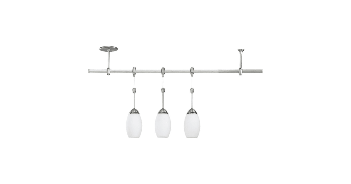 Sea Gull Lighting 94516965 Three Light Pendant Track