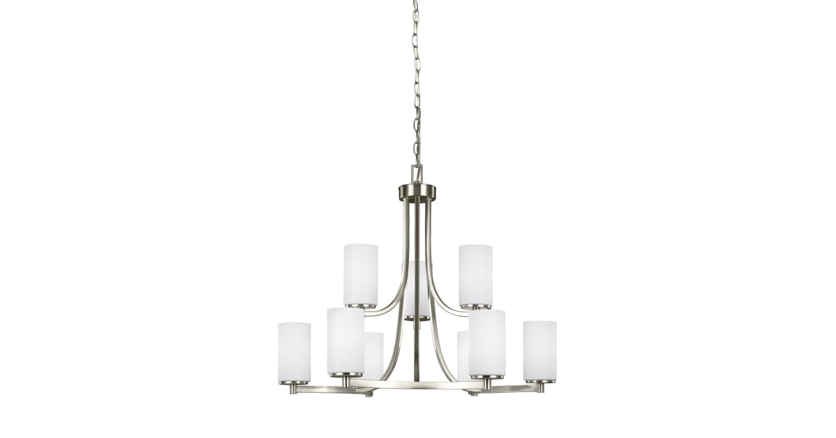 Sea Gull Lighting 3139109EN3962 Hettinger 9 Light 30"