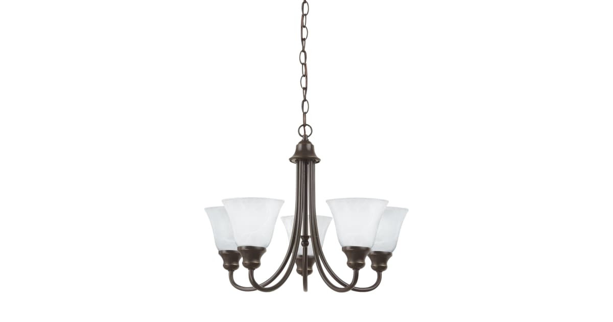 Sea Gull Lighting 35940EN3-782 Windgate 5 Light 20-1/2" Wide LED ...