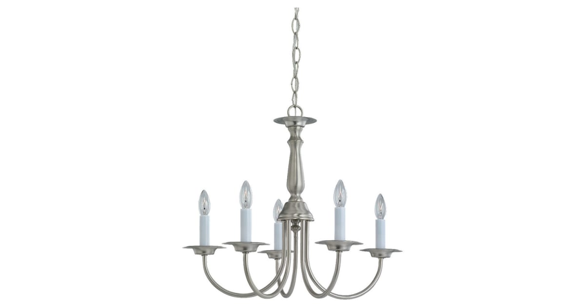 Sea Gull Lighting 3916962 Traditional 5 Light Single Tier
