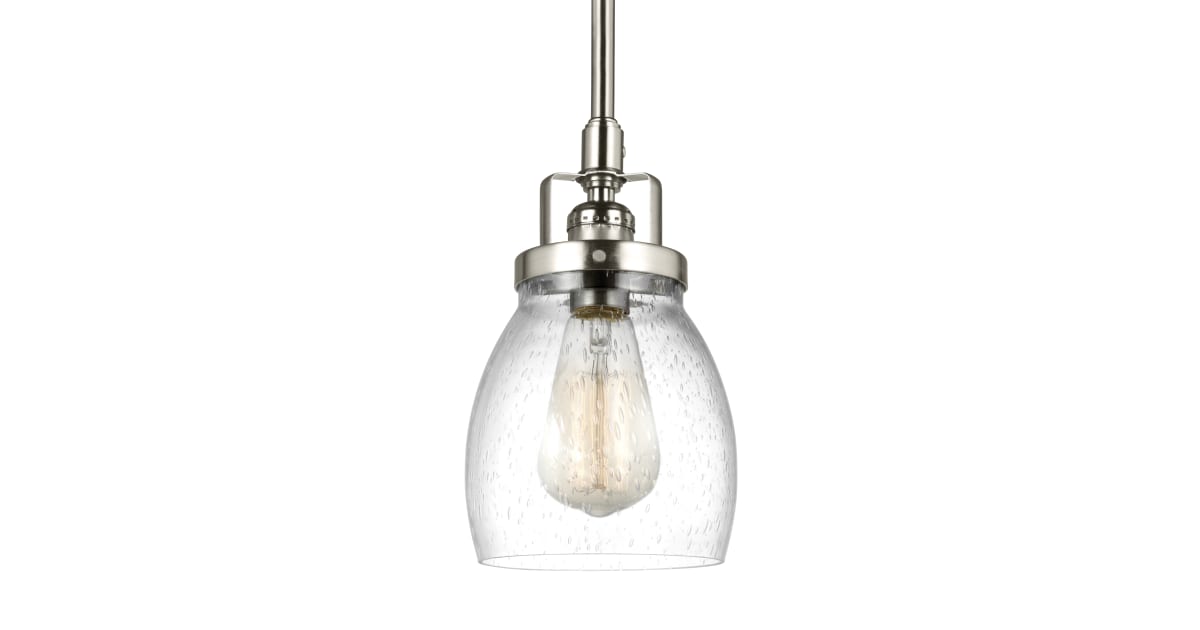Sea Gull Lighting 6114501-962 Belton Single Light 5-3/8" Wide Mini ...