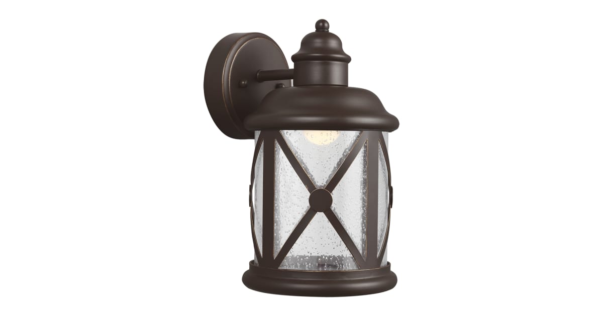 Sea Gull Lighting 8621492S-71 Lakeview LED 6.875" Wide Outdoor Lantern ...