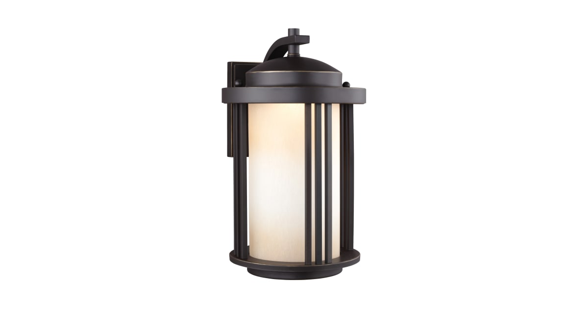 Sea Gull Lighting 8747991S-71 Crowell LED Title 24 Outdoor Wall Sconce ...
