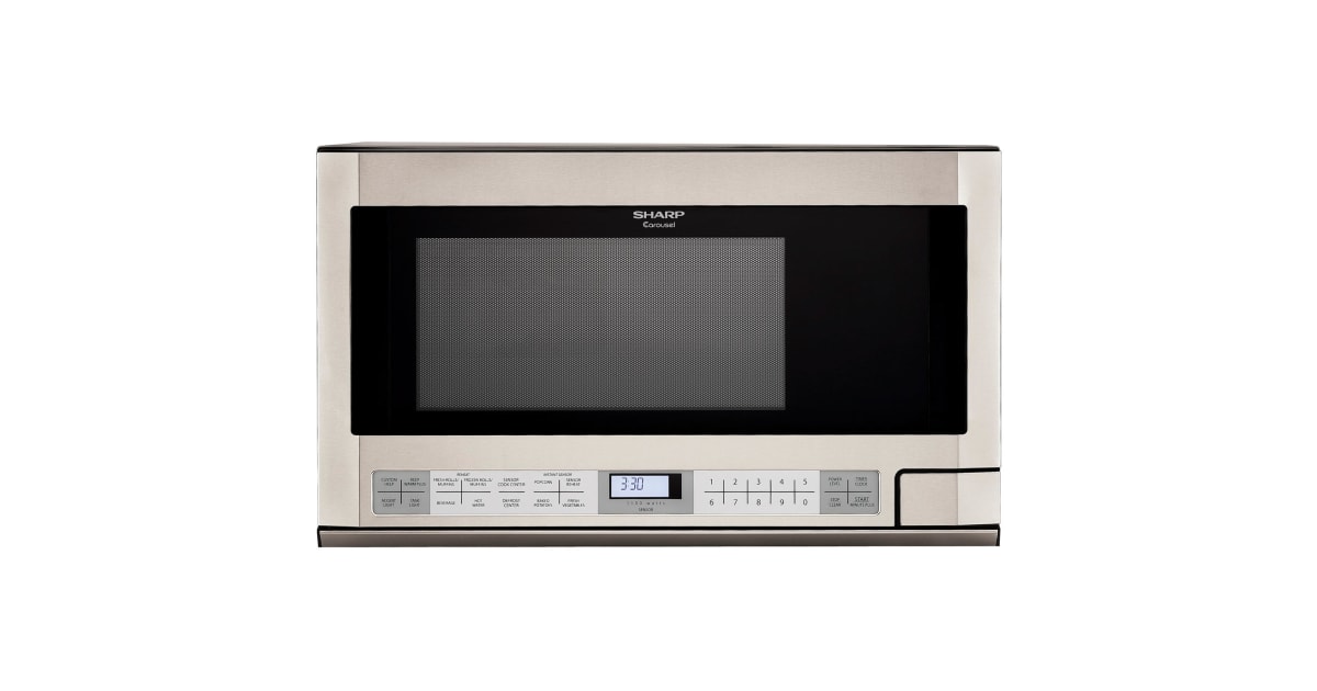 Sharp R1214T 24 Inch Wide 1.5 Cu. Ft. Over the Counter