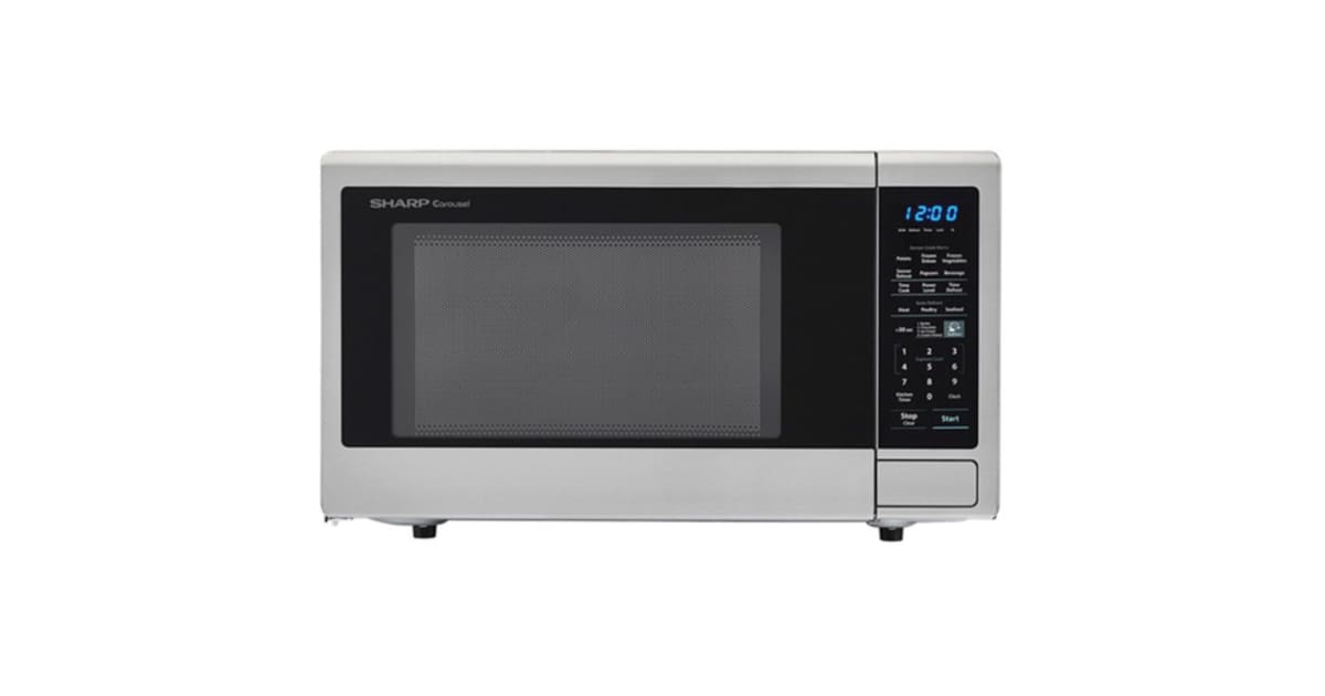 Sharp SMC1842CS 24 Inch Wide 1.8 Cu. Ft. 1100 Watt