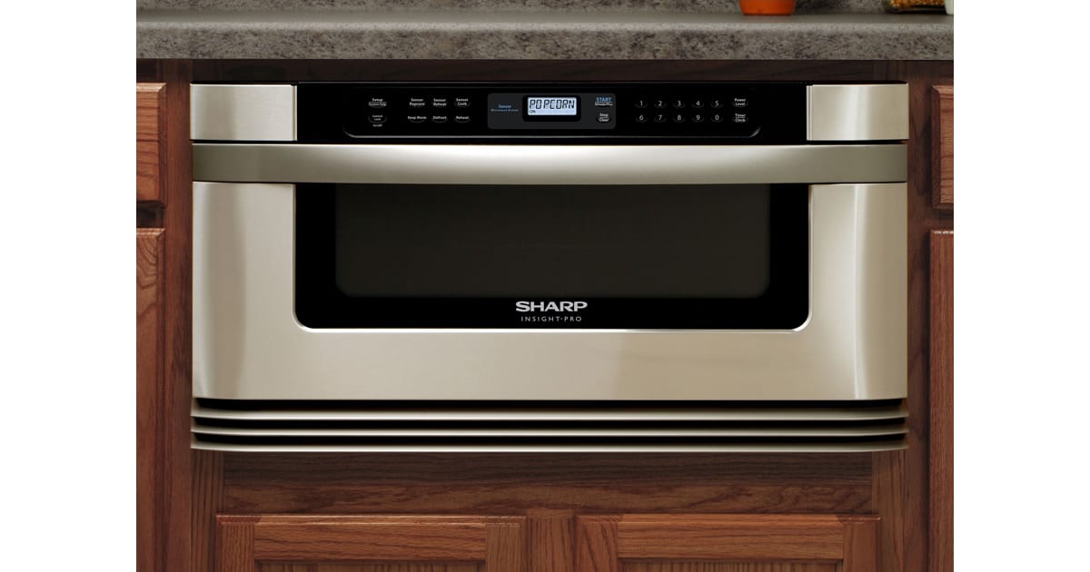 Sharp KB6002LS 30" Microwave Drawer Oven with 1.0 Cubic