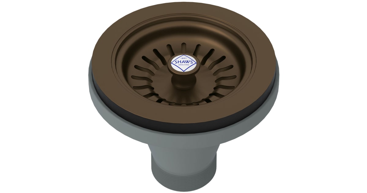 Shaws 734EB 31/2" Basket Strainer