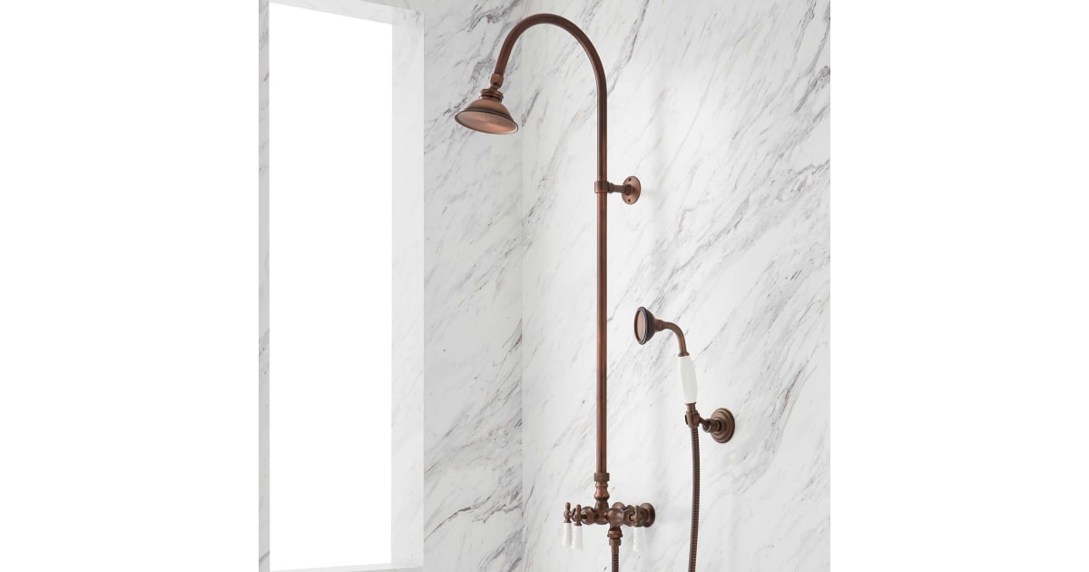 Signature Hardware 304384 Exposed Shower System