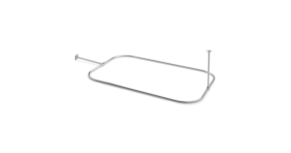Signature Hardware 190805 Rectangular Solid Brass Shower | Build.com