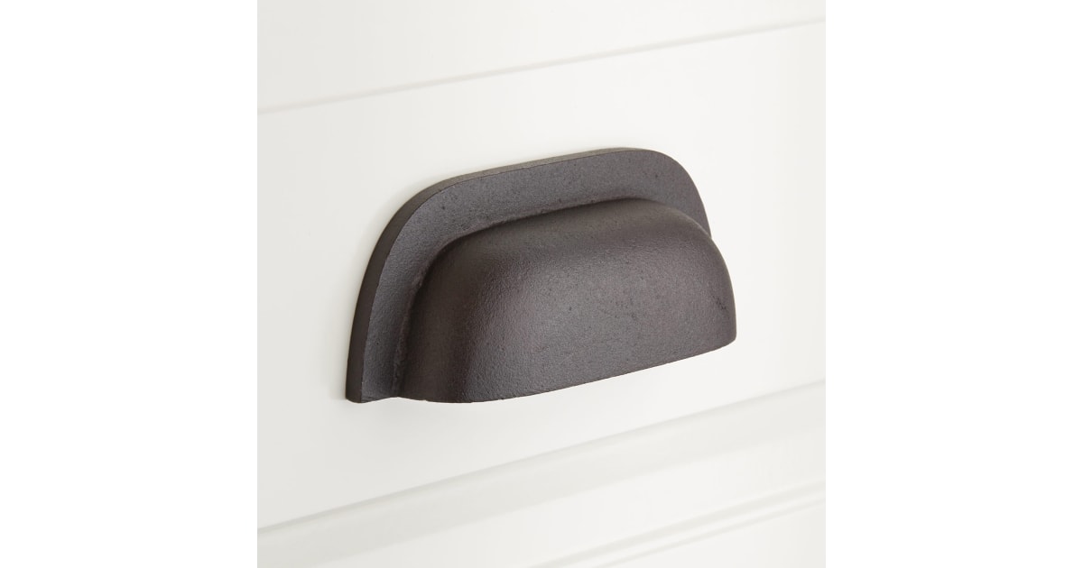Signature Hardware 223632 4 Inch Center to Center Cup Cabinet Pull