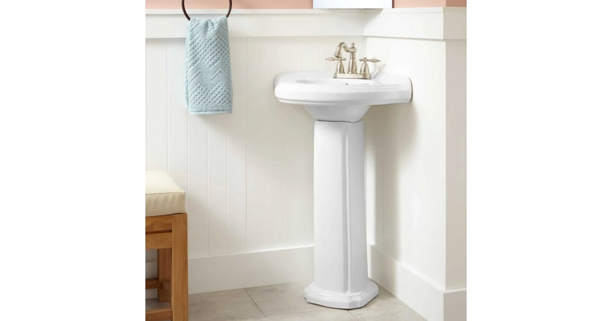 Signature Hardware 273597 Gaston 201/2" Porcelain