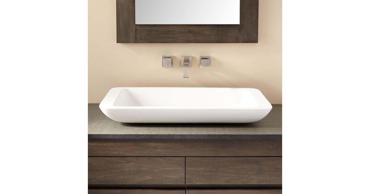 Signature Hardware 289330 Alanna 31" Resin Vessel Bathroom