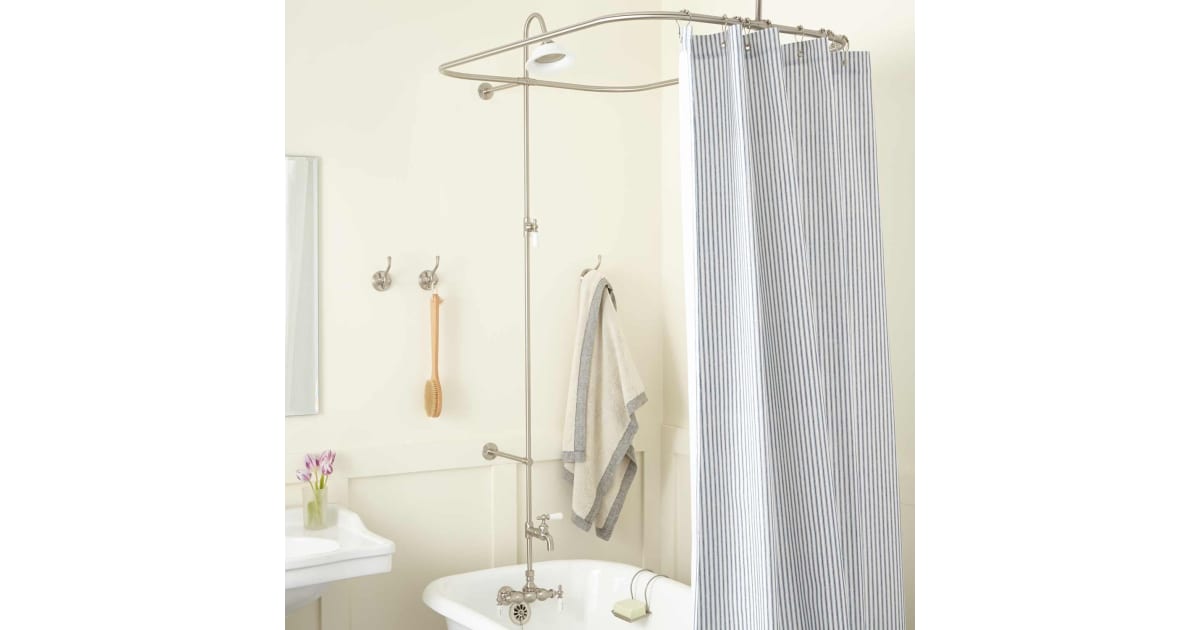 Signature Hardware 369768 Leg Tub Shower Conversion Kit