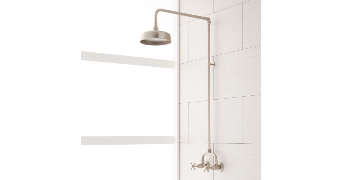 Signature Hardware 370007 Baudette Exposed Wall Mounted