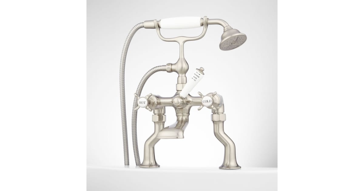 Signature Hardware 405837 Brooksville Deck Mounted Tub