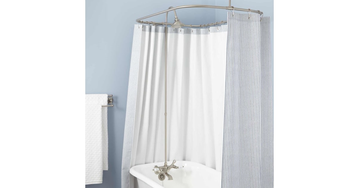 Signature Hardware 427514 Shower Conversion Kit with Brass