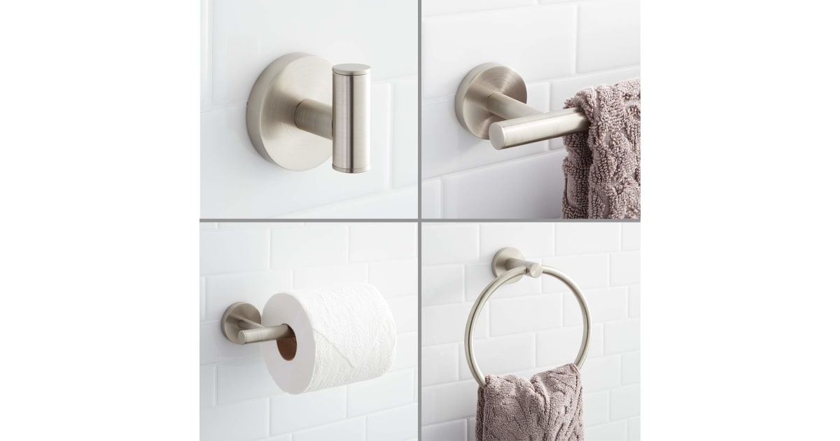 Signature Hardware 431926 Exira 4 Piece Bathroom Package