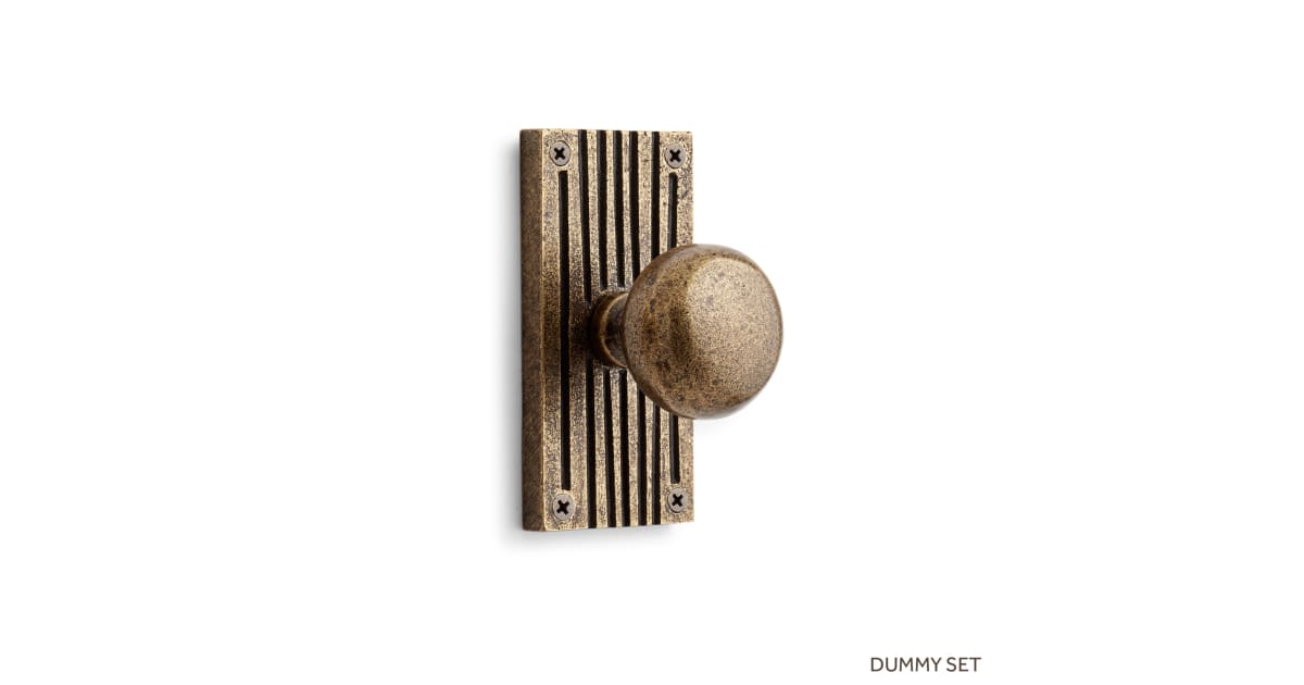 Signature Hardware 444587 Shima Solid Brass Single Dummy