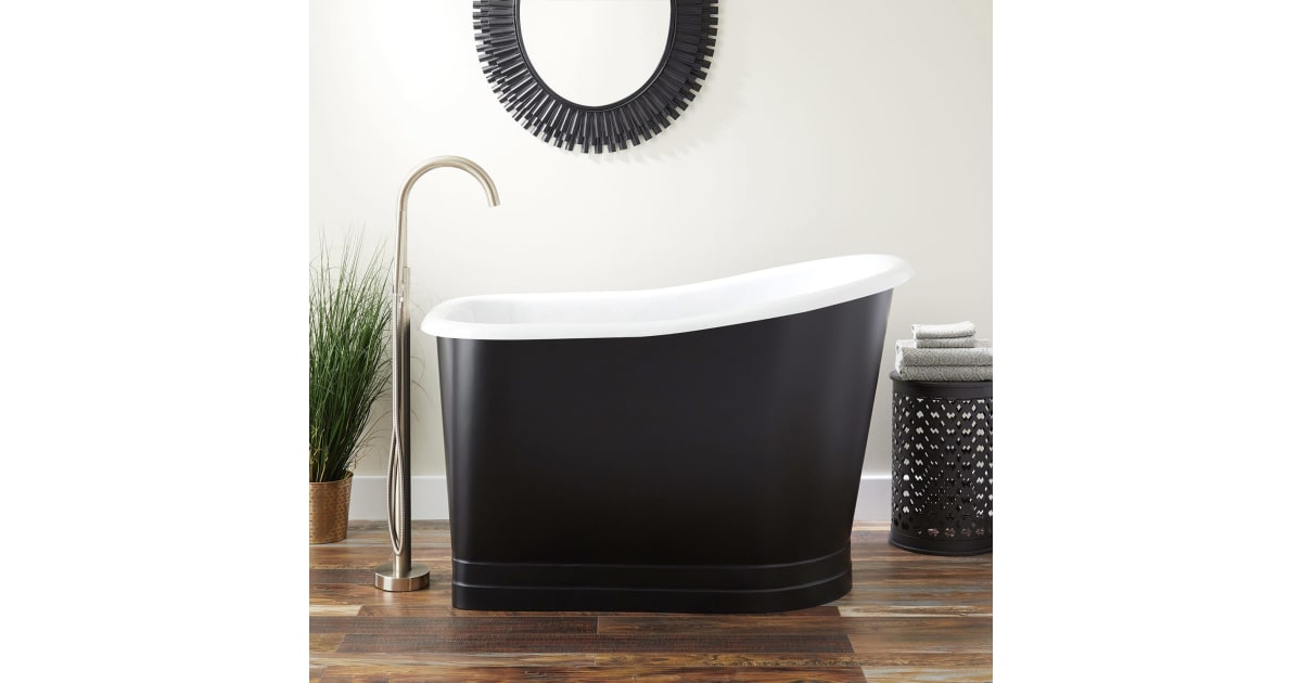 Signature Hardware 444906 Winton 52" Cast Iron Soaking
