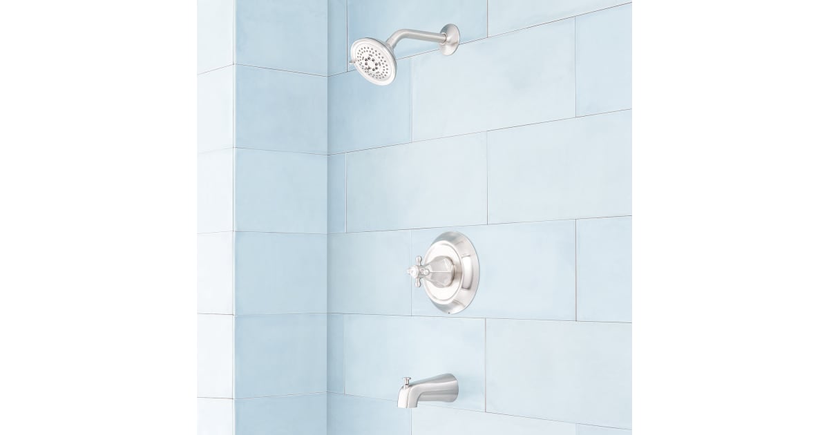 Signature Hardware 449746 Boca Raton Pressure Balanced Tub and Shower ...