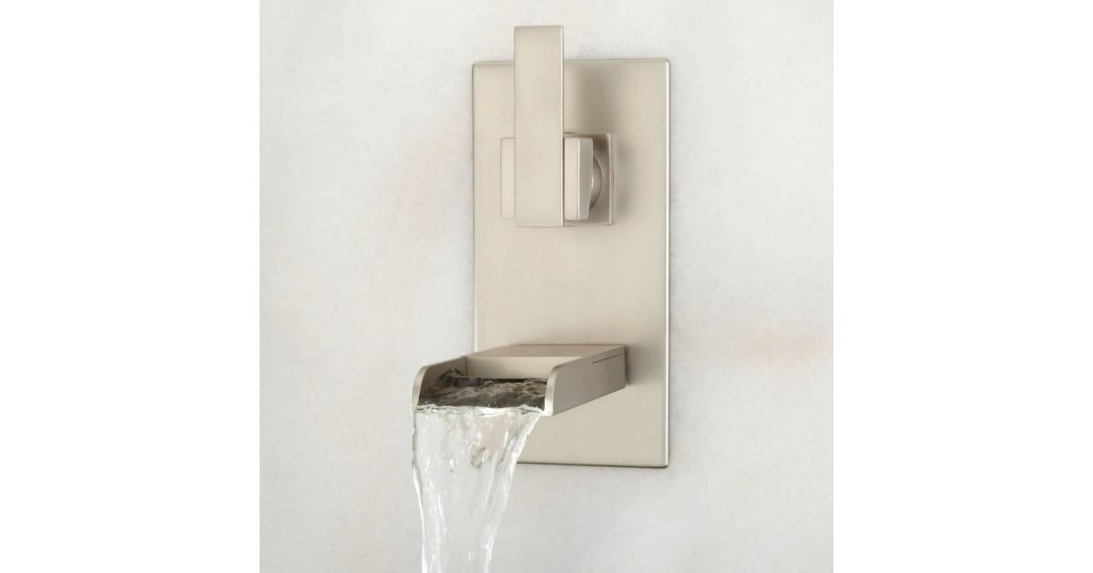Signature Hardware 453249 Willis Wall Mounted Waterfall