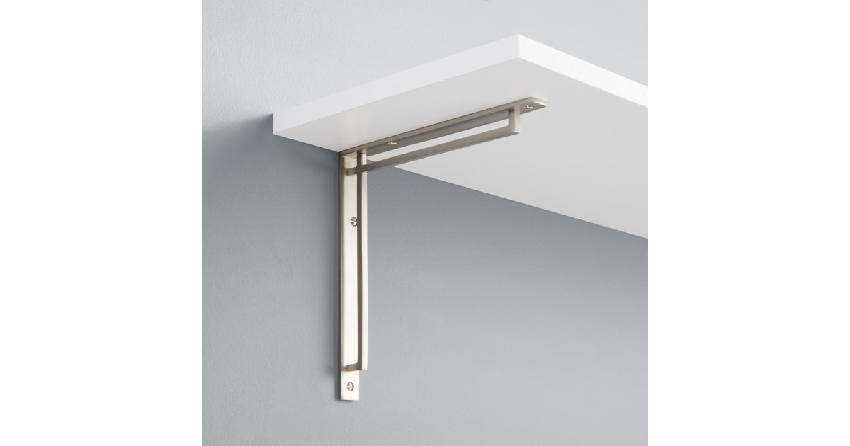 Signature Hardware 453347 9" Harridge Solid Brass Shelf