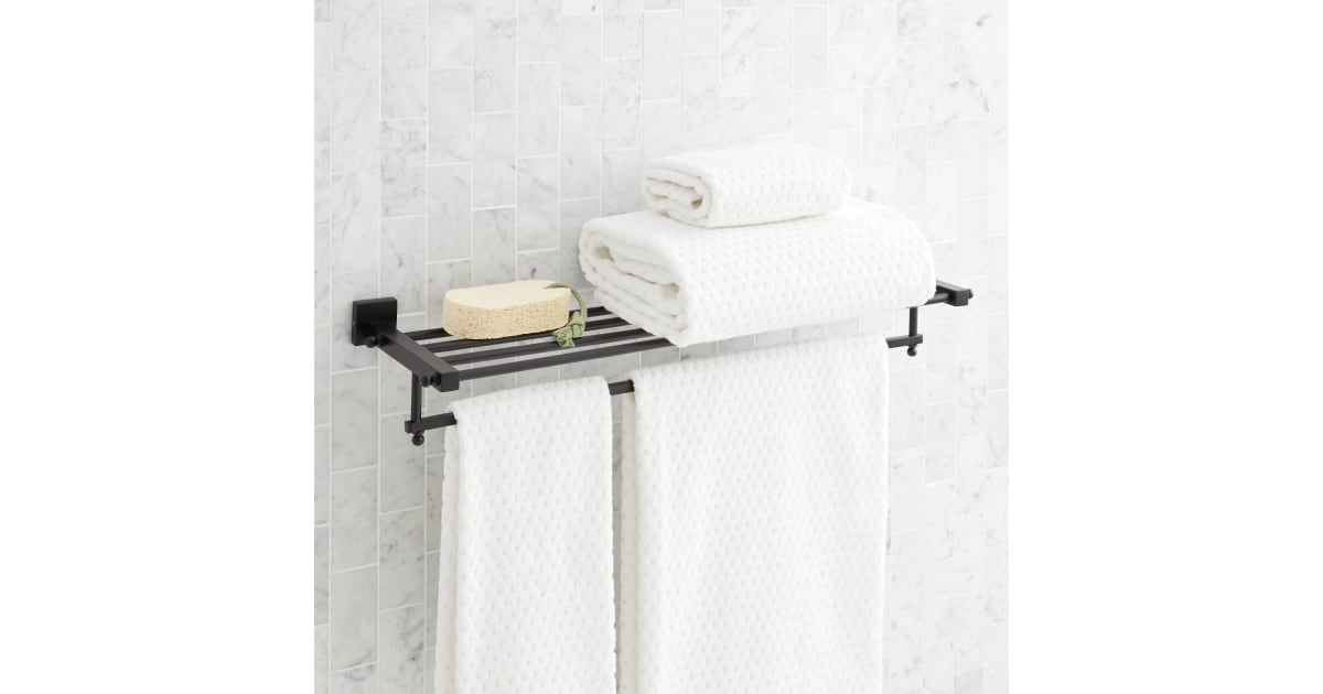 Modern White Toilet Paper Holder With Shelf / Bathroom Towel Hook