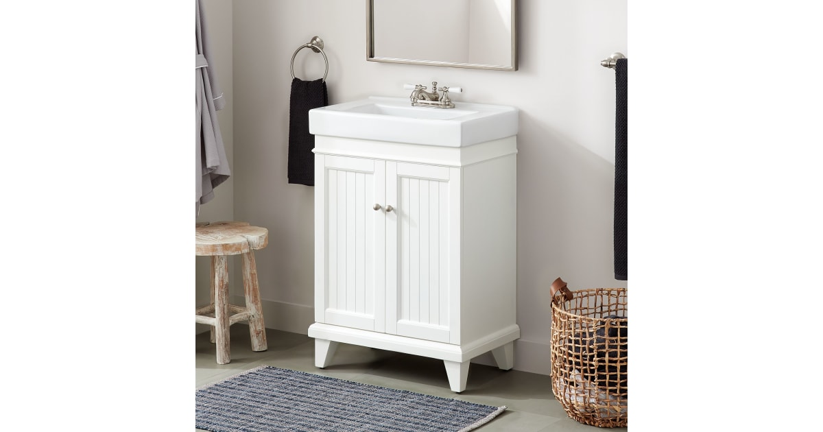 Signature Hardware 476289 Layne 24" Single Vanity Set with