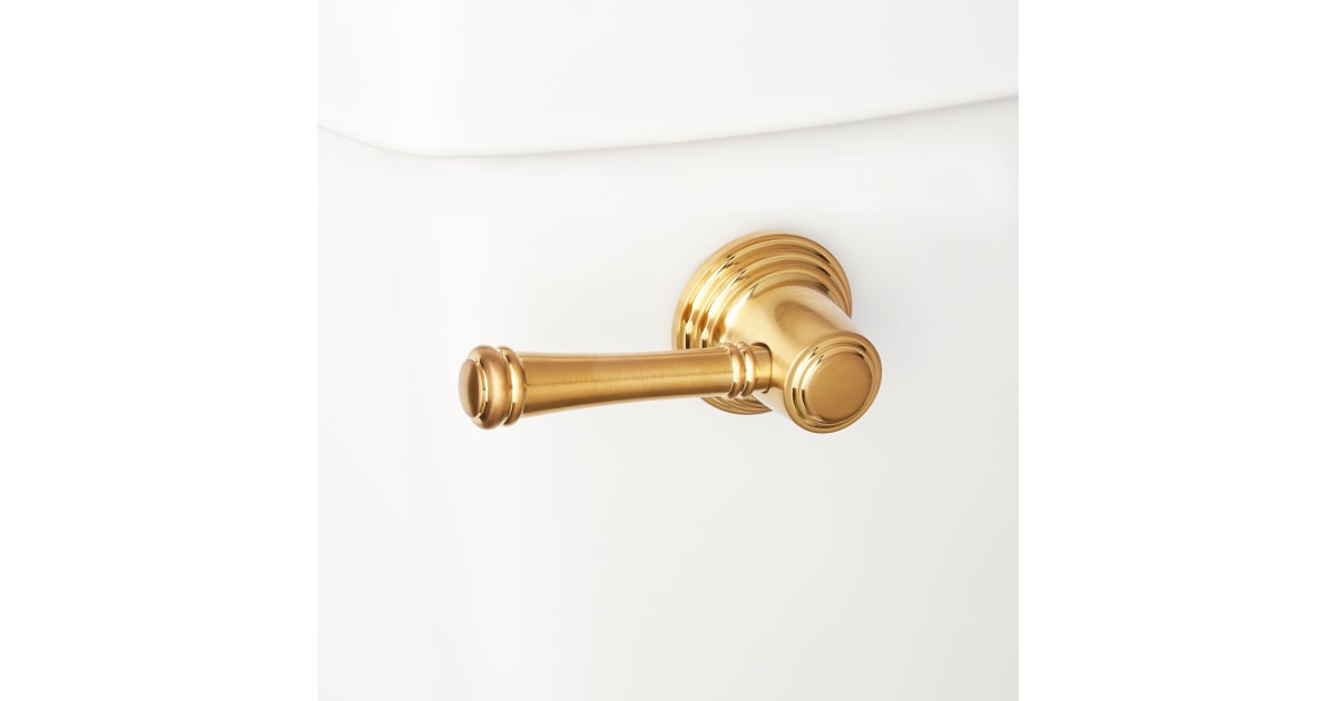 Signature Hardware 478340 Key West Front Mounted Toilet