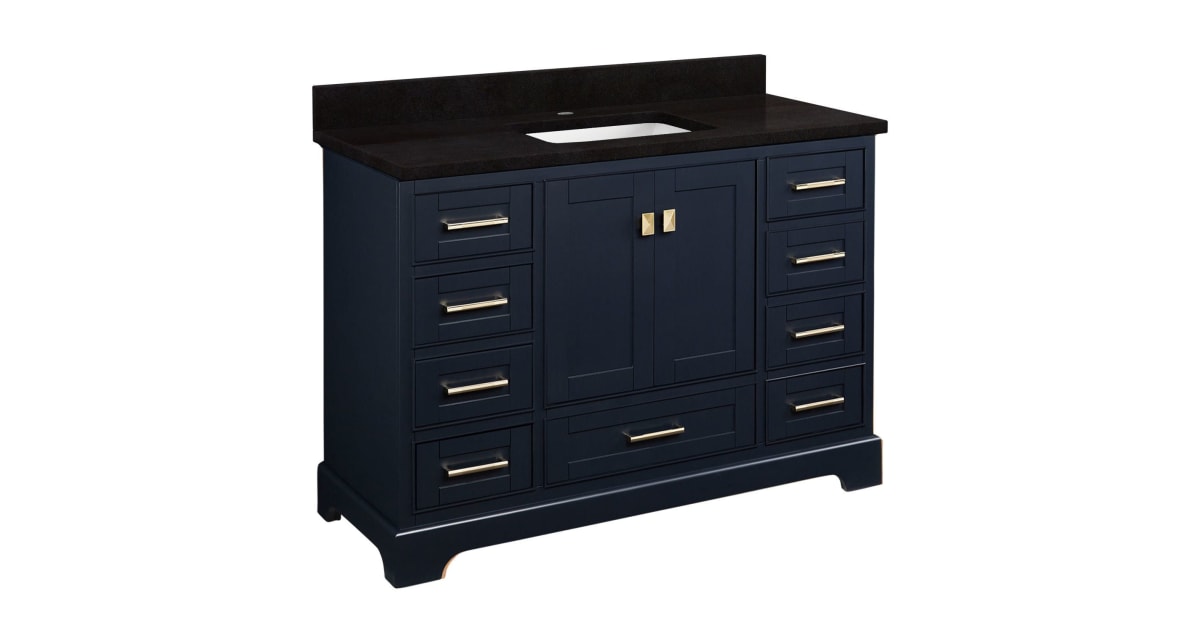Signature Hardware 483447 Quen 48" Freestanding Single