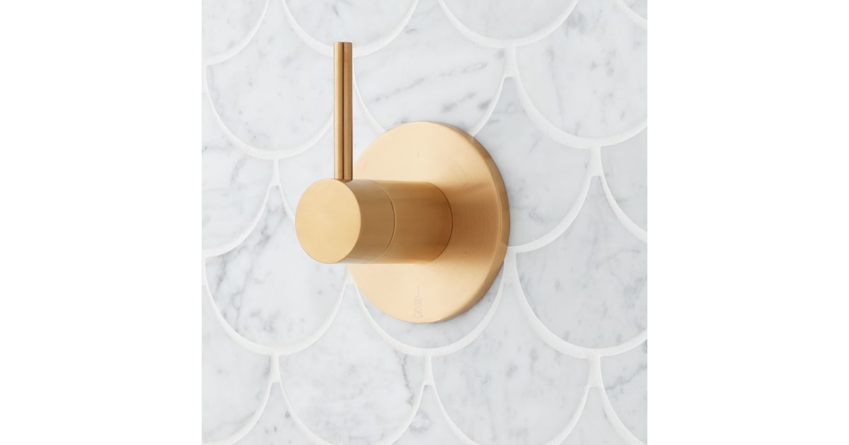 Signature Hardware SHLE9005BG Lexia 6 Function Diverter Valve Trim - Is Signature Hardware A Good Brand