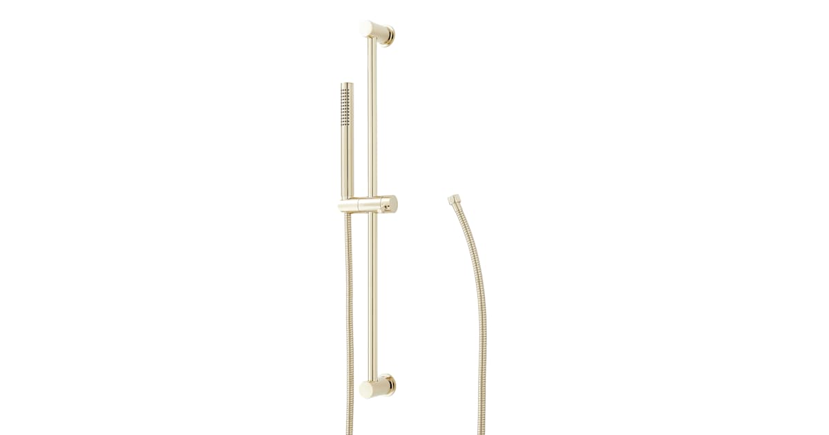 Signature Hardware Schwenkbarer Wasserversorgungsbogen Mit Halterung Für Handbrause, Chrom – Messing, 1/2" Anschlüsse