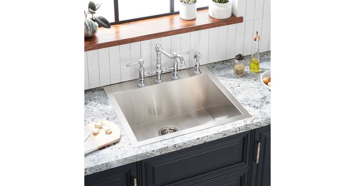 シギヤマ家具　FREED 120 SHINCHO COUNTER✨ Amazon.com: Kitchen Sink Drop in - TSIBOMU 20 x 16 Inch