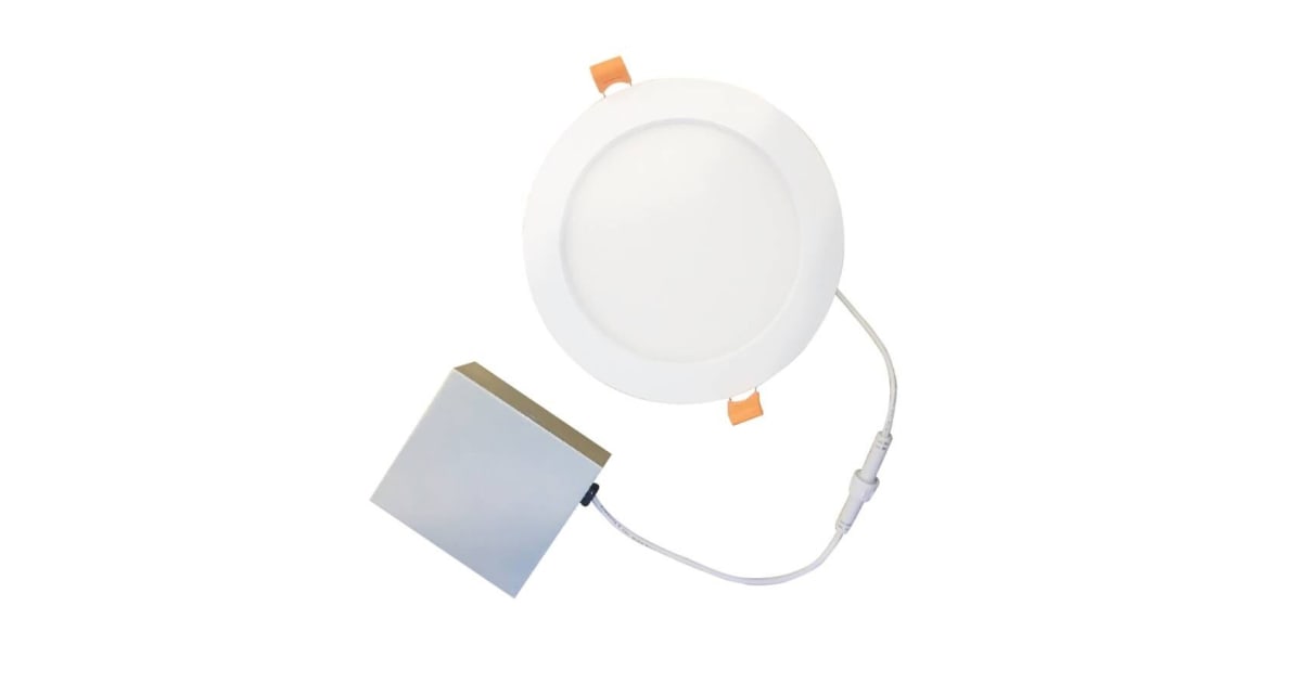 Simply Conserve L12-DLR6-27/50-D-ADJ 6" Integrated LED 12W Flat Canless ...