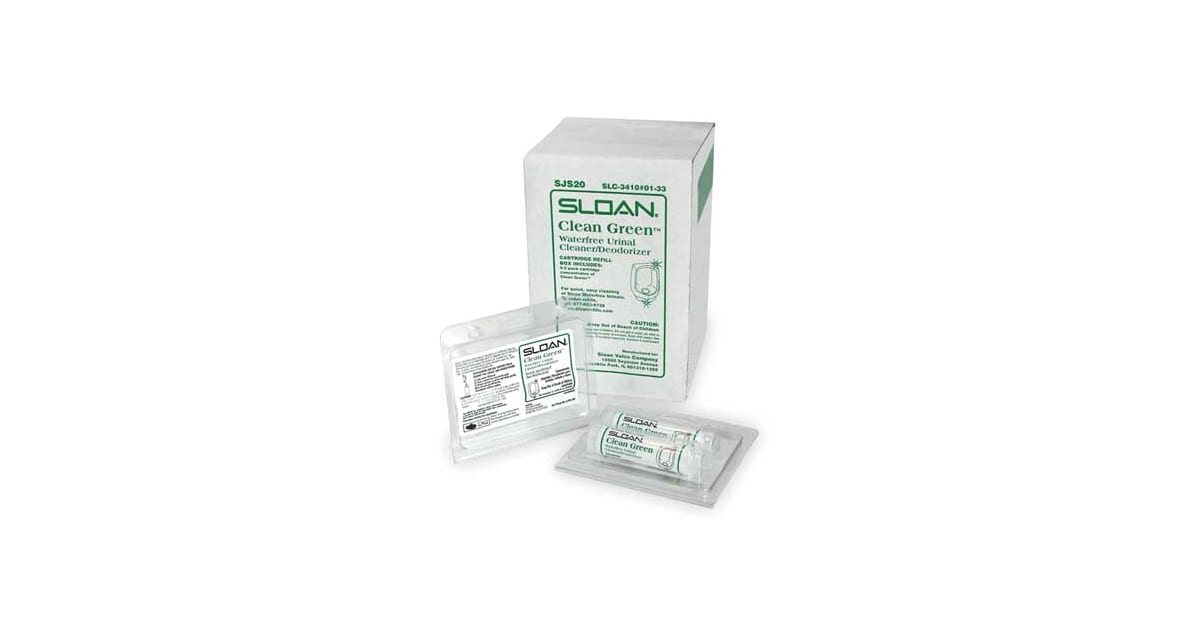 Sloan 1001504 WaterFree Urinal Cleaner/Deodorizer Refill