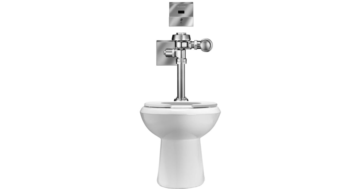 Sloan 20001301 High Efficiency Toilet Features a