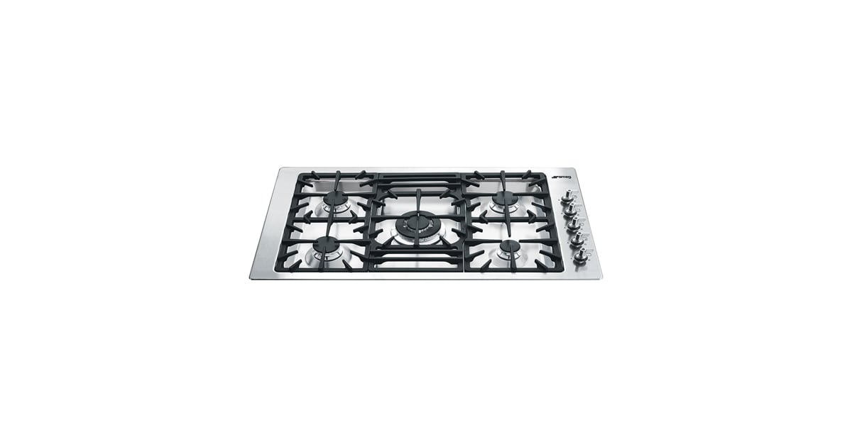 Smeg PGFU36X 36 Classic 5 Burner Gas Cooktop