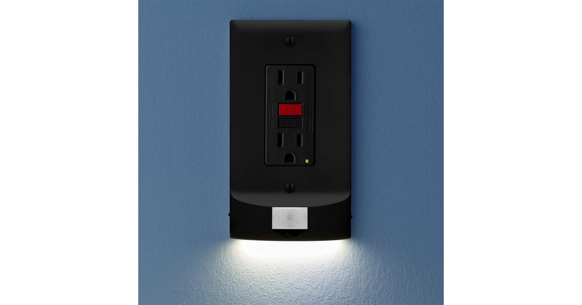 SnapPower O1ML FBK SM21 MotionLight GFCI Night Light Build
