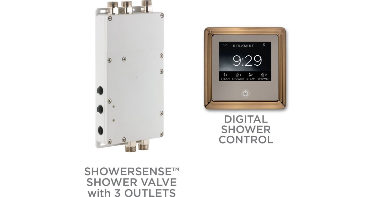 Steamist SH450TTSSHBB Total Sense Steam Shower