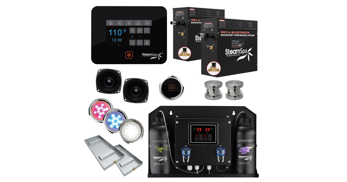Kit Douche à Vapeur SteamSpa OAT750GD-A – Boîte Ouverte, Jamais Installé