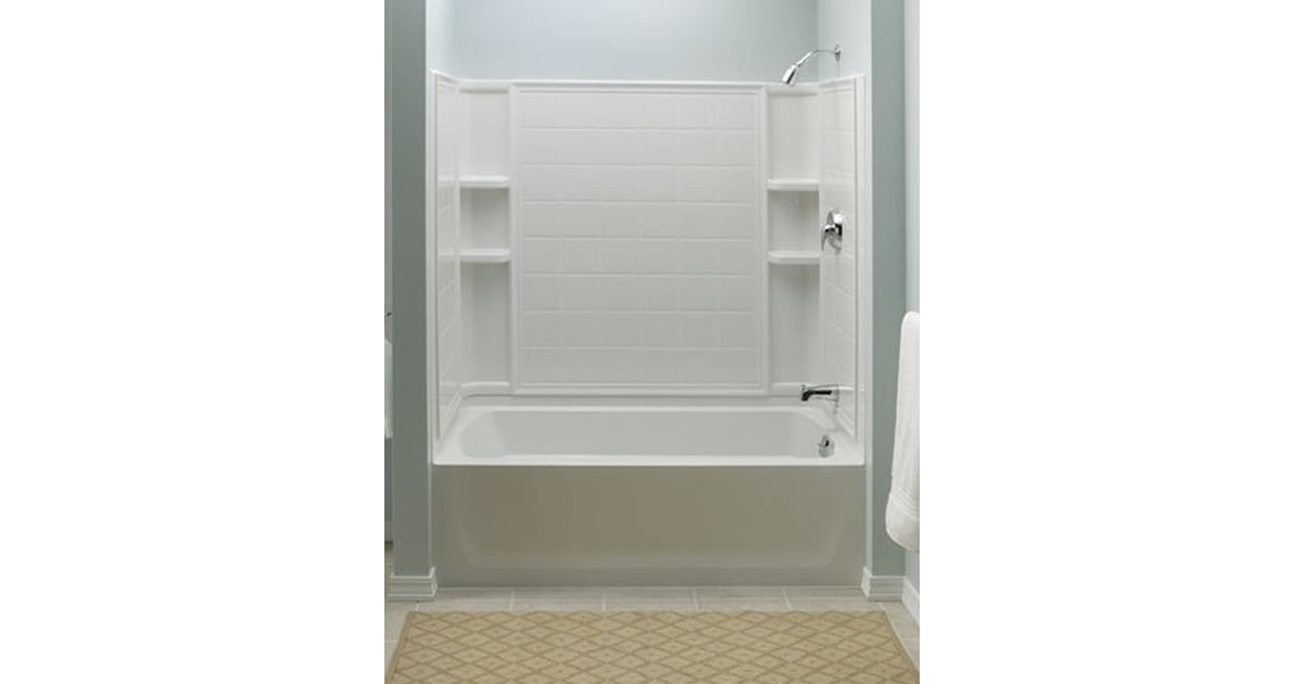 Sterling 711201200 60" x 32" x 74" Tile Bath/Shower Wall