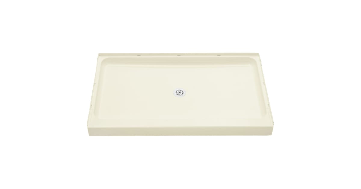Sterling 7213110096 Ensemble 60" x 34" Vikrell Shower Pan
