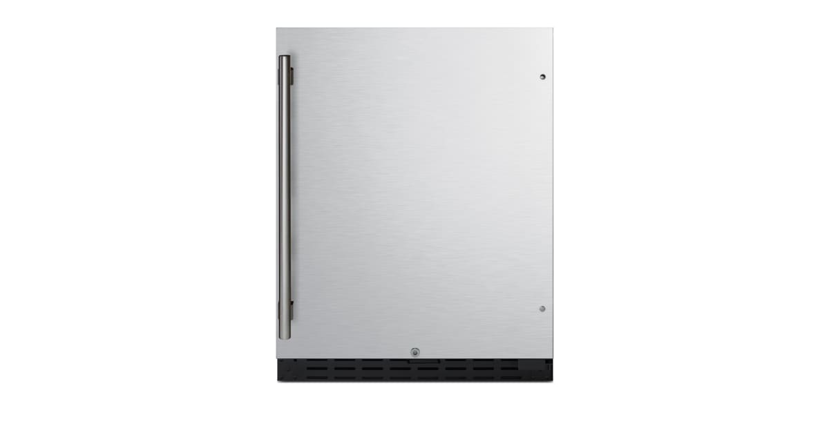 Summit AL55CSS 24 Inch Wide 5.5 Cu. Ft. Compact Build