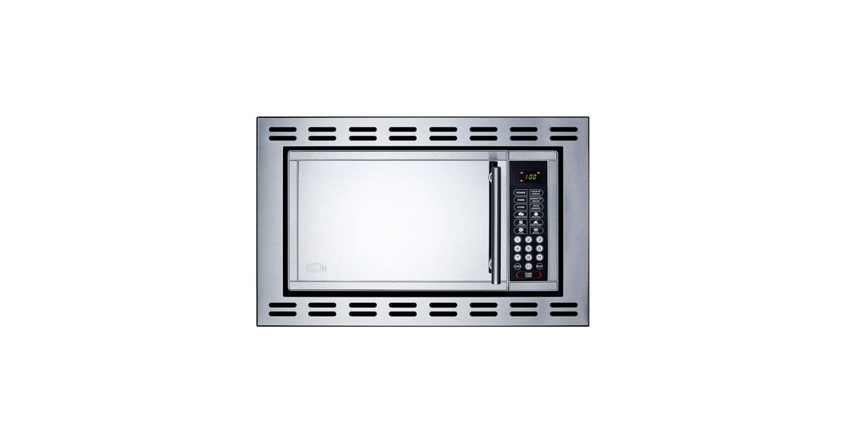 Summit OTR24 24 Inch Wide 0.9 Cu. Ft. 900 Watt Built In Build