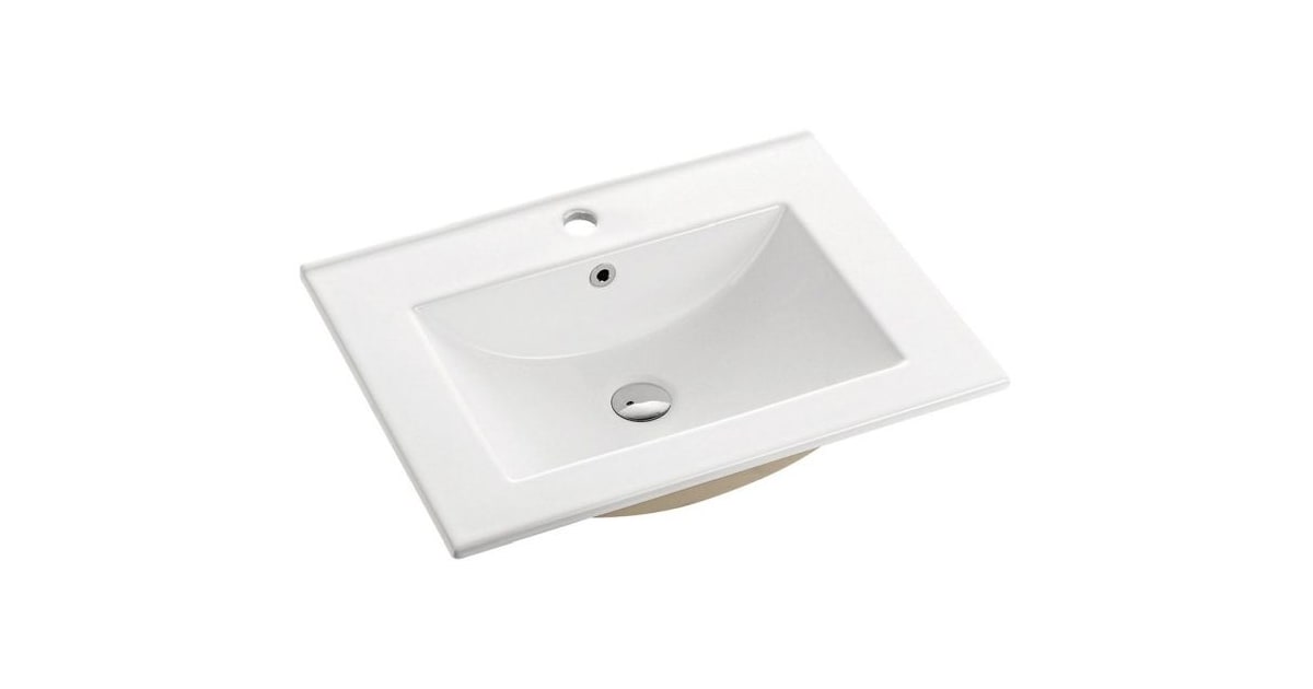Swiss Madison SMVT324 24" Rectangle Ceramic