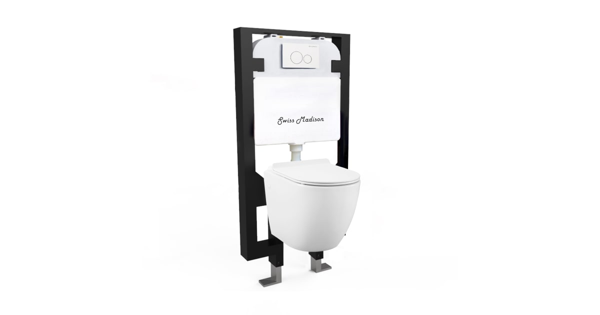 Swiss Madison SMWK44901W St. Tropez 0.8 / 1.28 GPF Wall