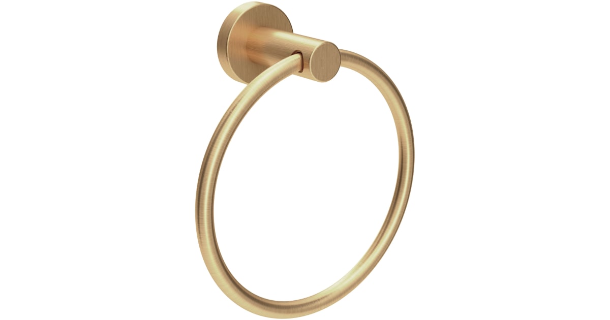 Symmons Dia Wall Mounted Hand Towel Ring in Brushed Bronze 353TR