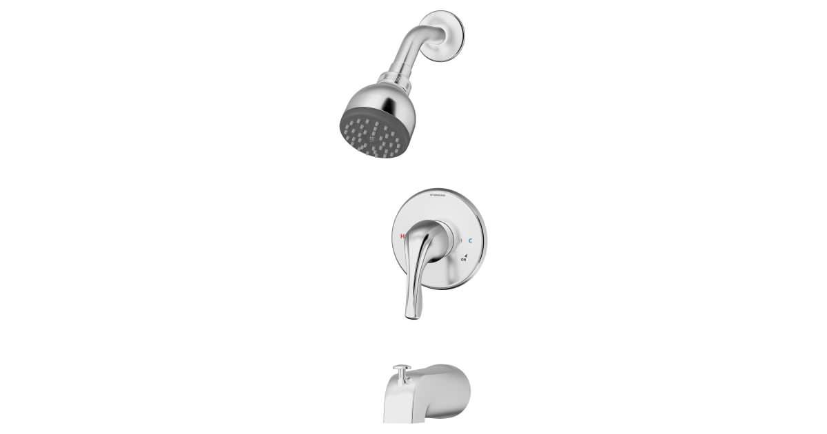 Symmons 9602PLRB1.5TRM Origins Tub and Shower Trim