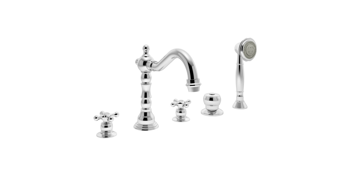 Symmons SRT4472 Carrington Deck Mounted Roman Tub Filler